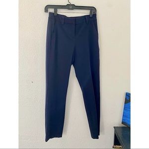 Express mid rise navy blue pant